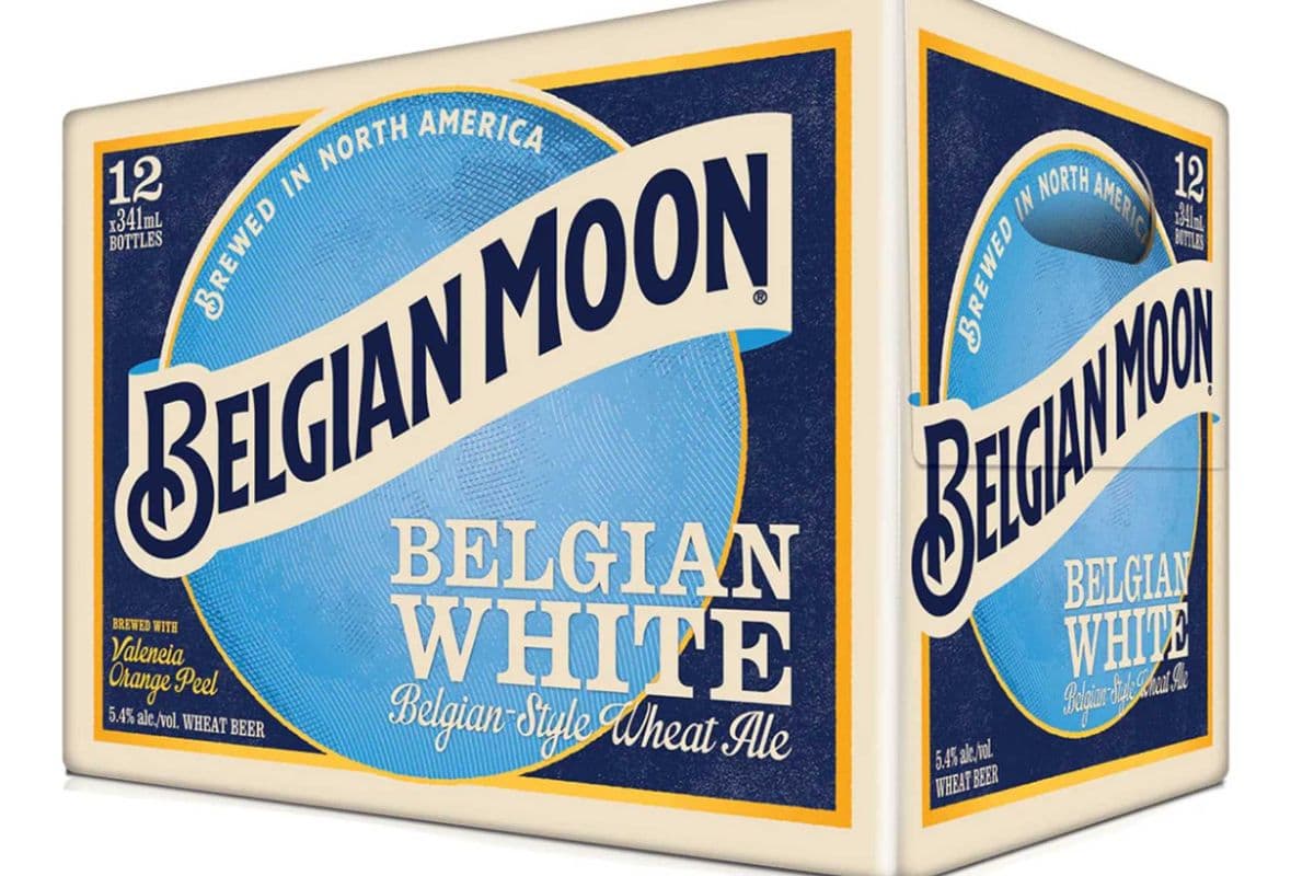 Blue Moon Belgian White Ale (12 x 341 ml Bottles)