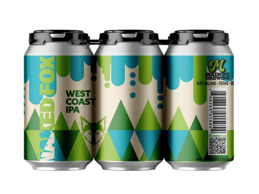 Main St. Brewing - Naked Fox IPA (6x355ml)