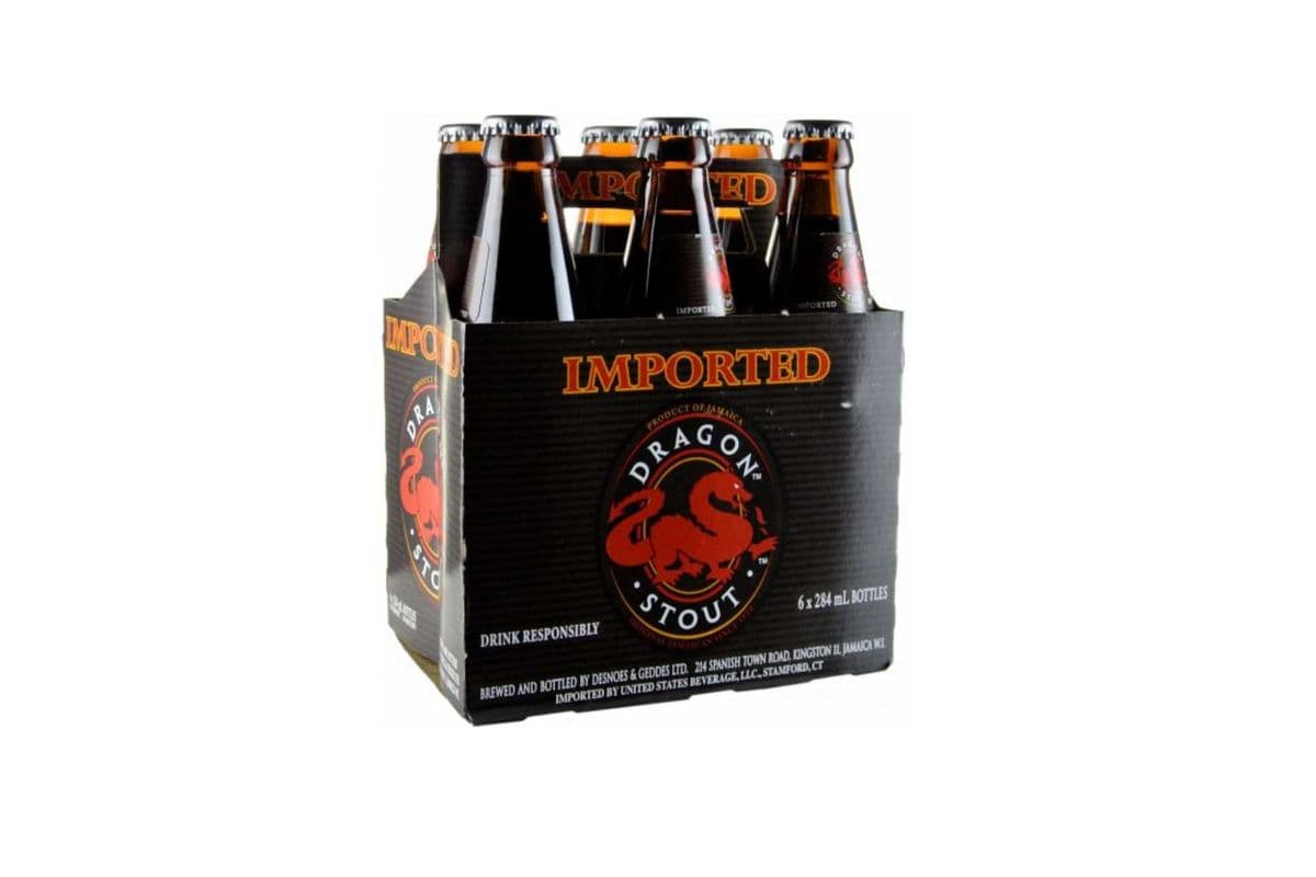 Dragon Stout 6 Pack Bottles (6 x 284 ml Bottles)