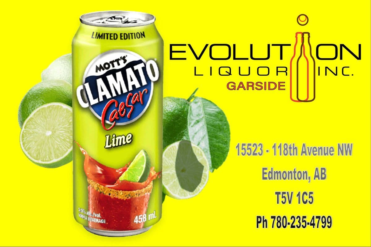 Mott's Clamato Caesar Lime C458-01 (1 x 458 ml Can)