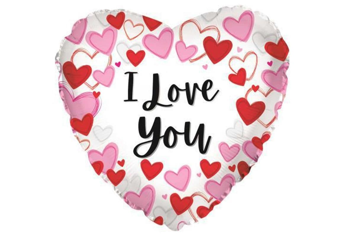Heart Balloon - "I love you"