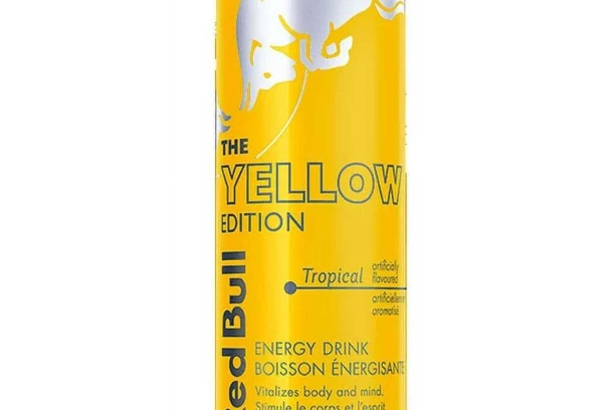 Red Bull Tropical (yellow can) (250 ml)
