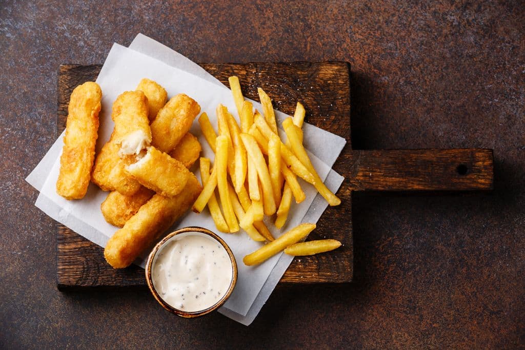 Crispy Fried Lemon Fish Fingers