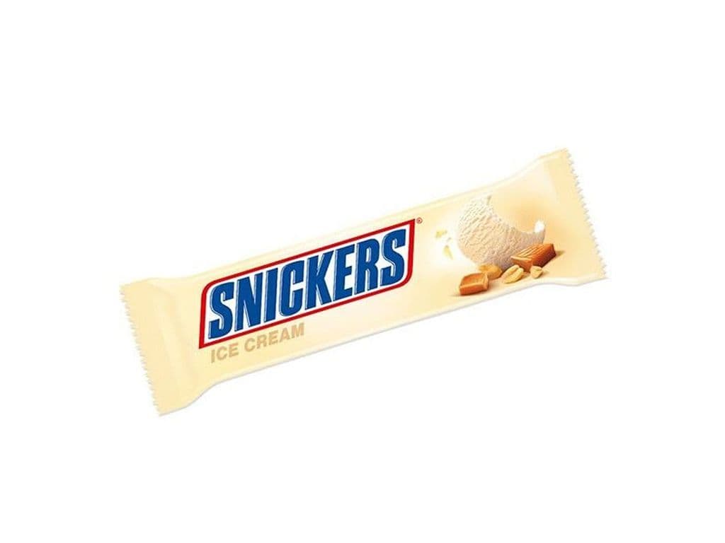 Snickers White Ice Cream Bar Euro Frozen Chocolate Dessert