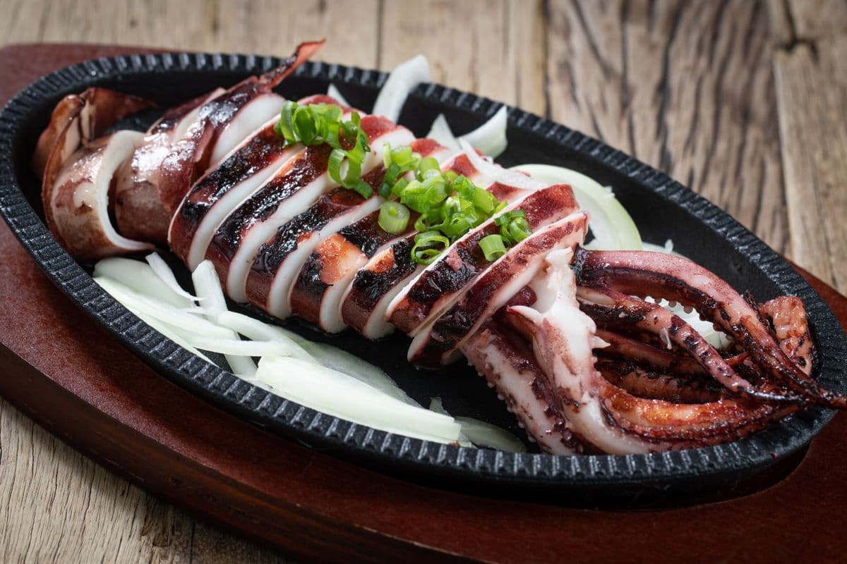 H03. Teppan Grill Squid