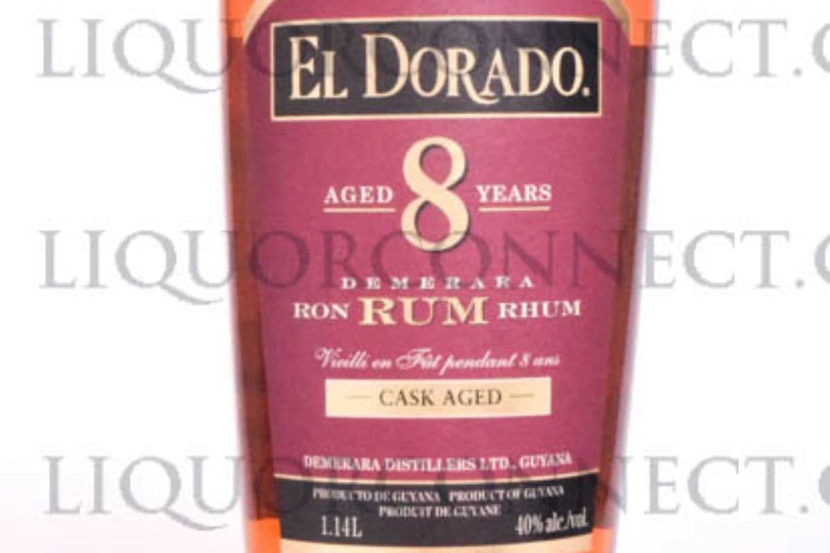 EL DORADO 8 YEAR OLD RUM - 1.14L (1 x 1.14L)