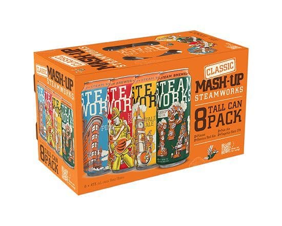 STEAMWORKS MASH UP 8 CAN (8 x 473ml)