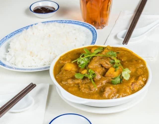 Curry Beef Brisket Rice 咖喱牛腩飯
