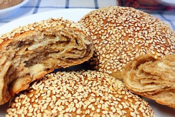 Baked Sesame Cake (2 pcs) 芝麻烧饼 2个