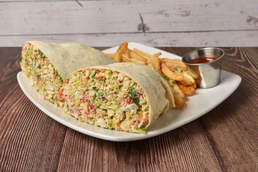 *New* Loaded Chopped Chicken Caesar Wrap