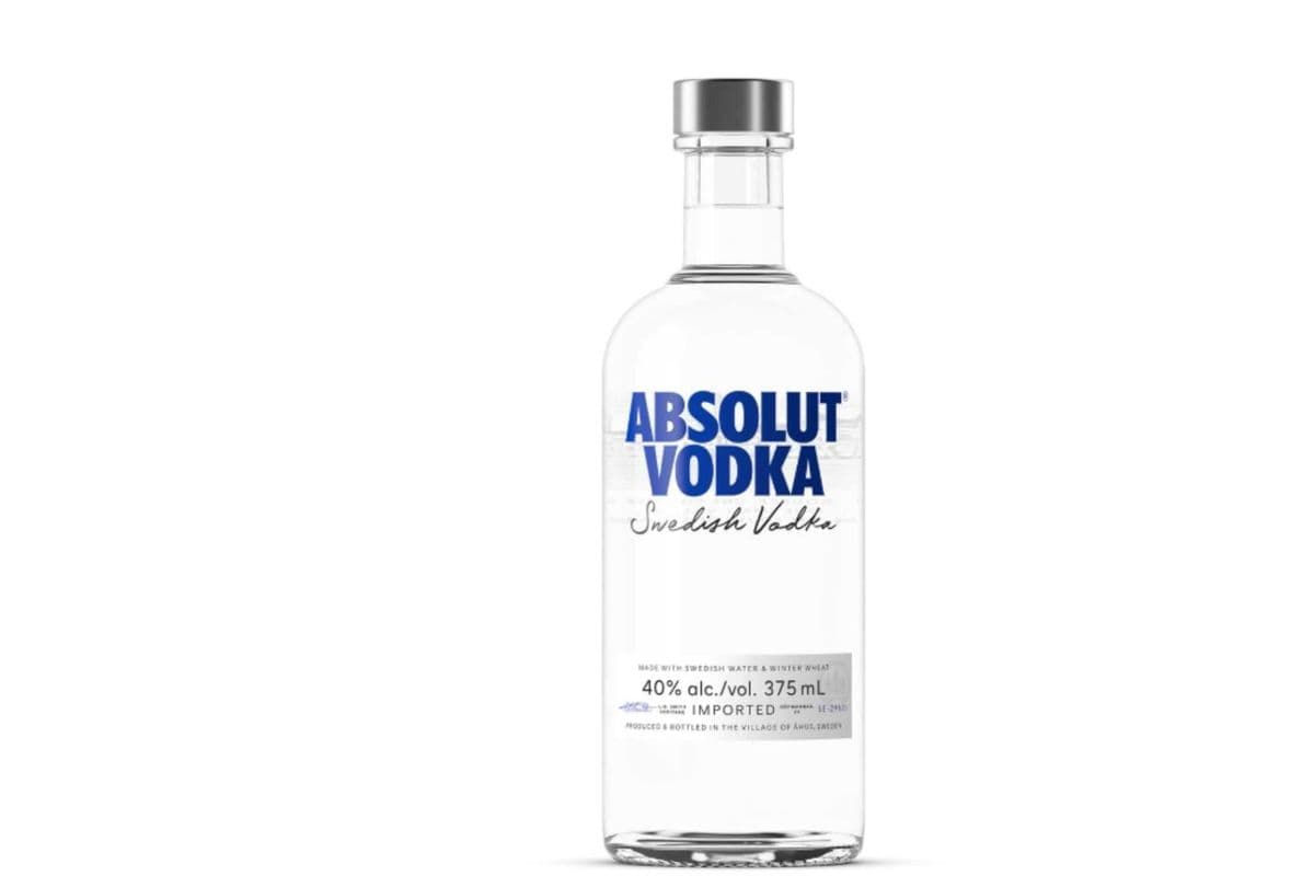 Absolute vodka (1 x 375)