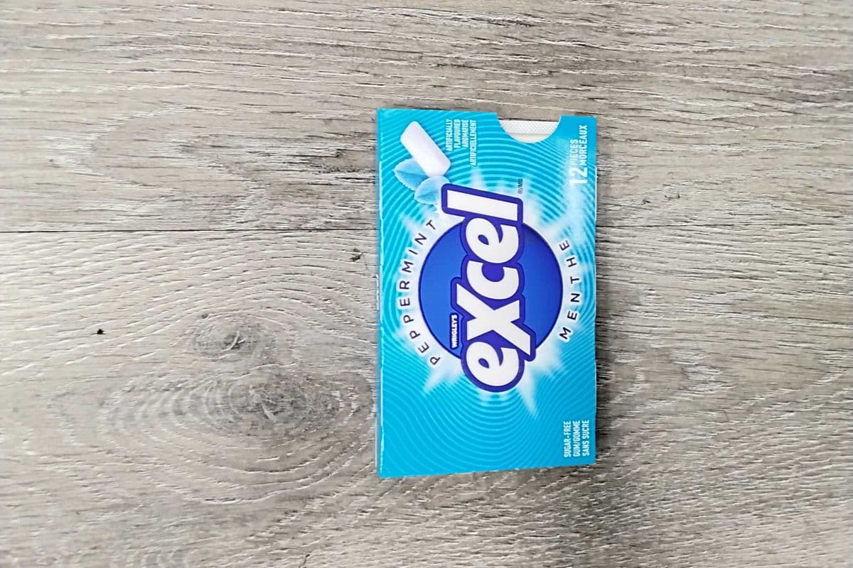 Excel peppermint gum (12 pieces )