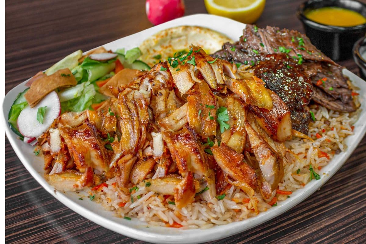 Mixed Shawarma Plate