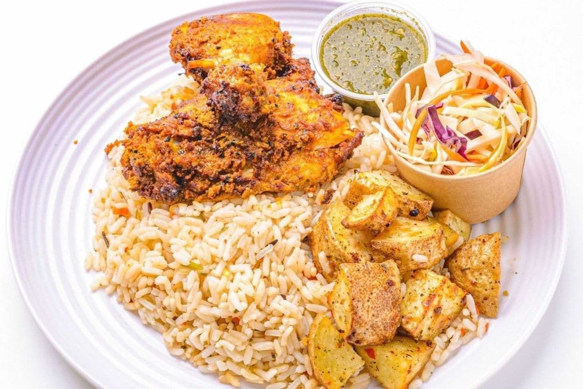 Rice Platter for 2 (1lb Protein, 800gm Rice)