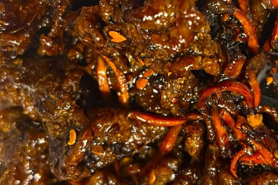 Szechuan Crispy Dry Beef