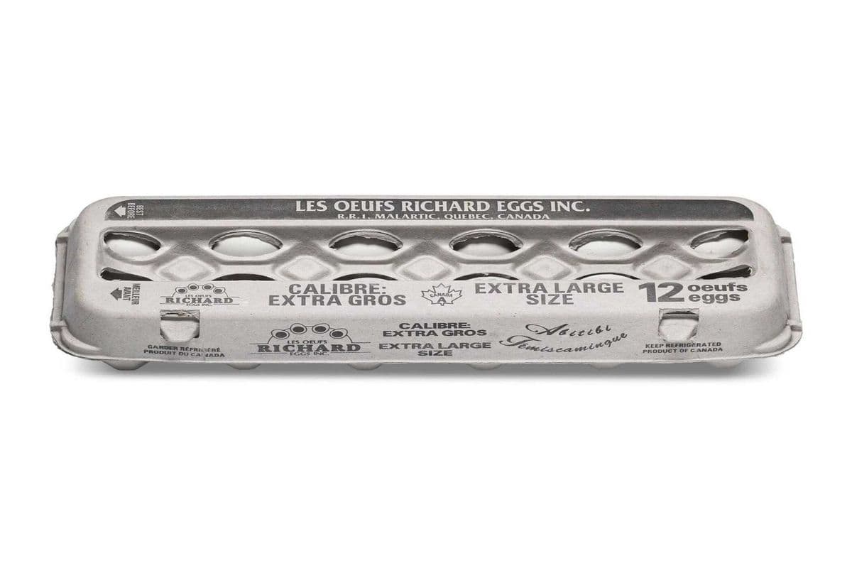 Les OEUF Richard Eggs- Large size (Dozen)