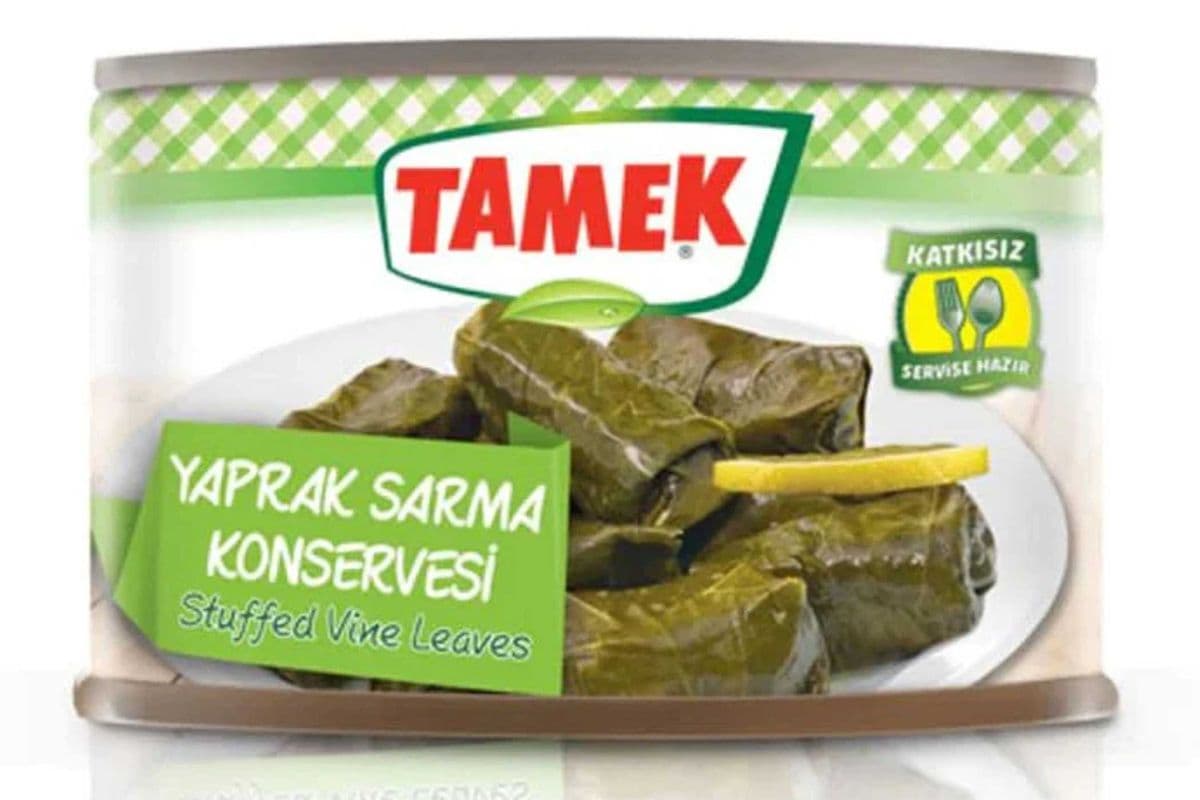 TAMEK Stuffed Vine Leaves YAPRAK SARMA 400g