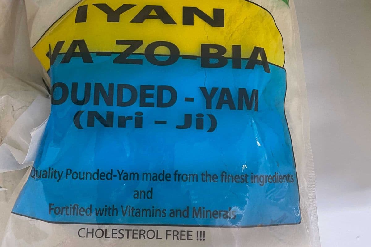 Iyan Wazobia Poundo Yam