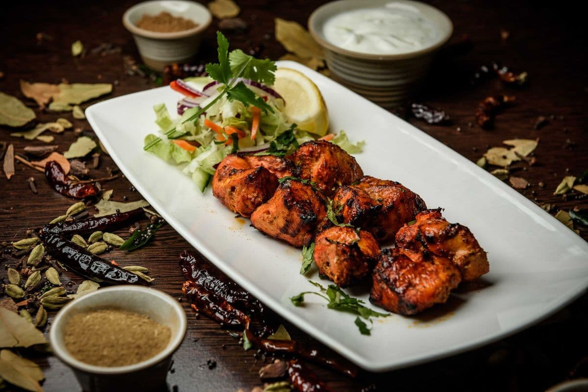 Boneless Tandoori Chicken Skewer