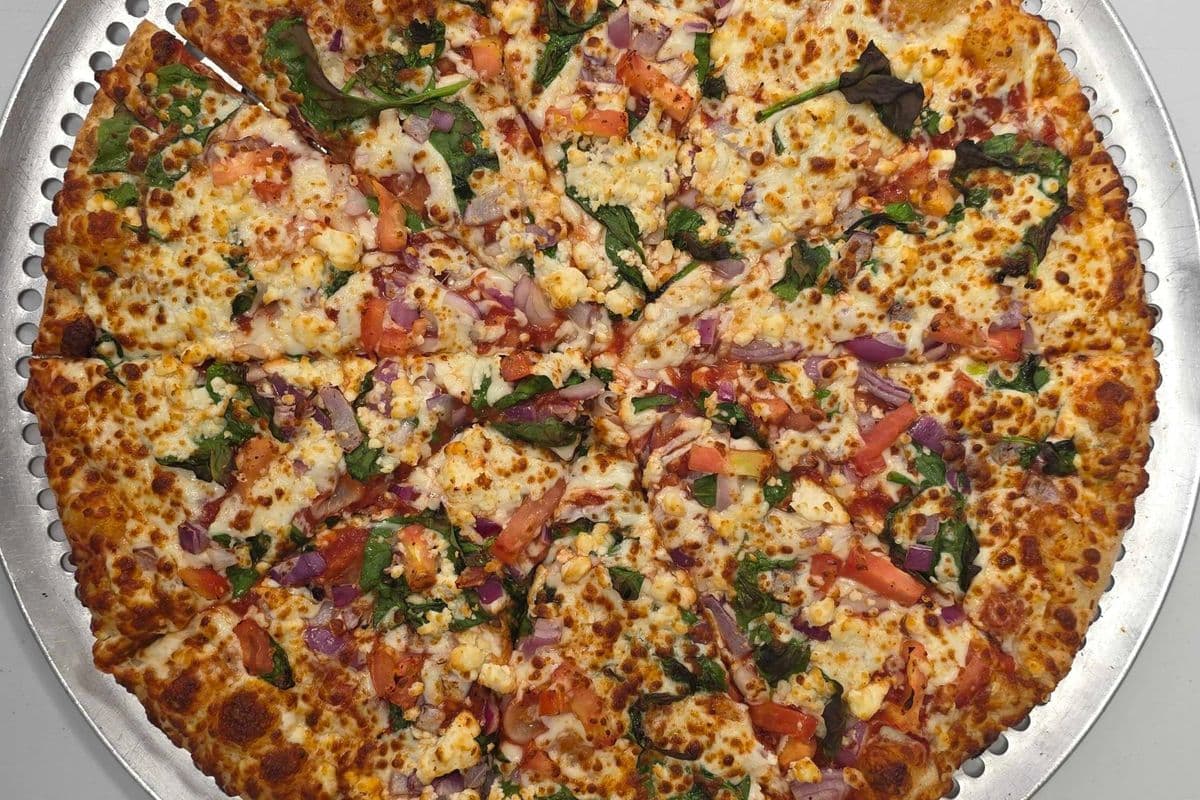 14" Large Spinach Pizza