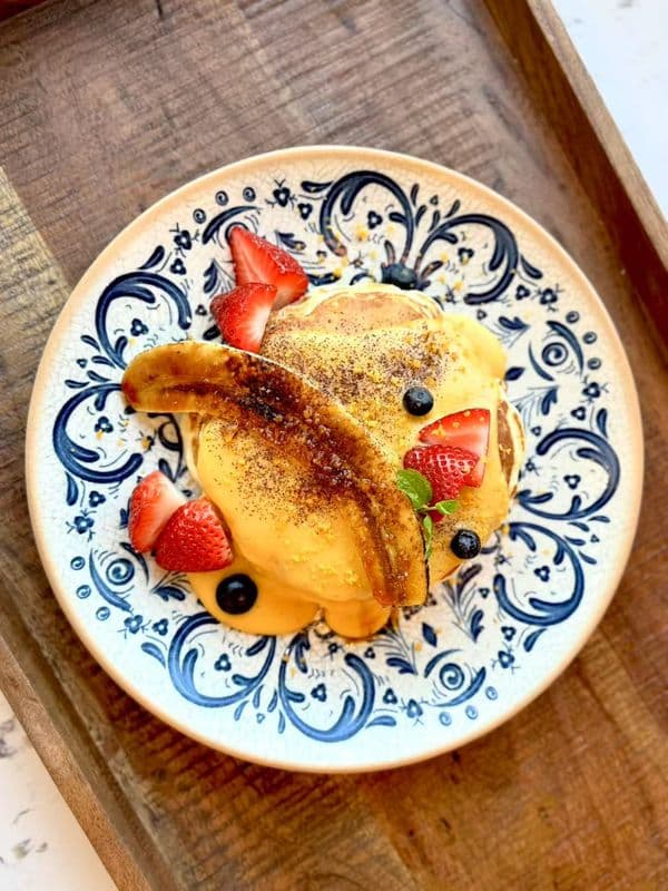 Salted Egg Yolk Pancakes