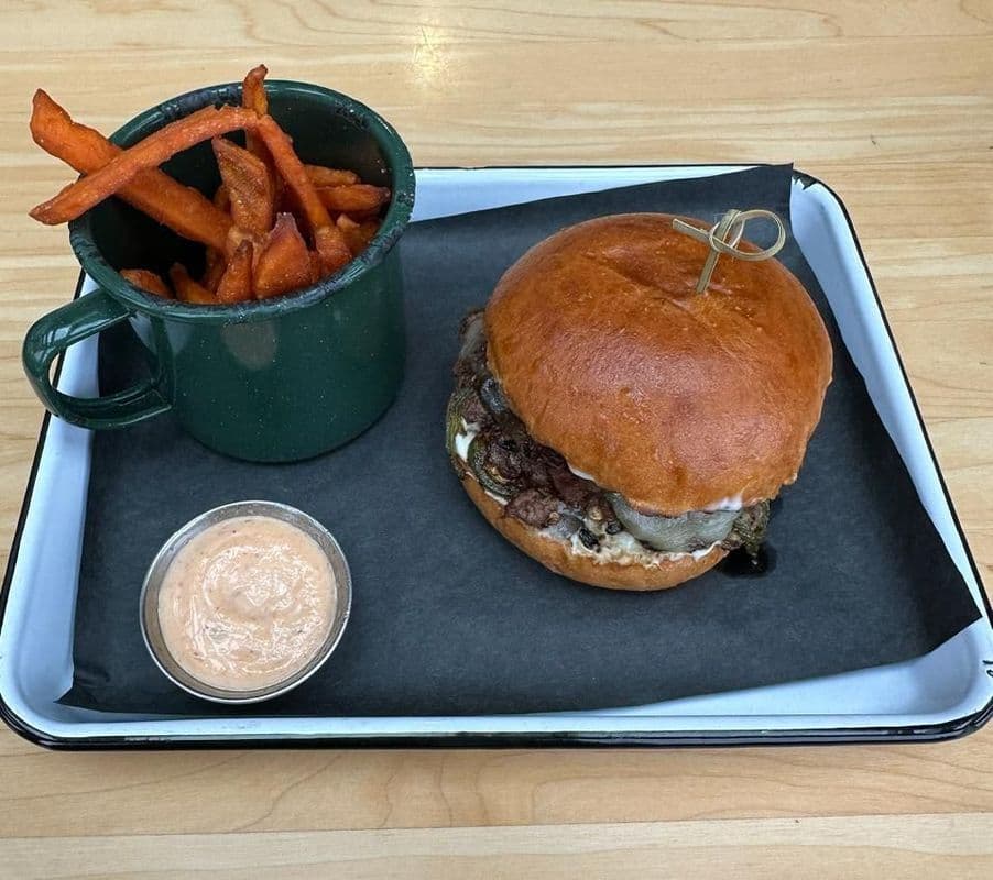 Jalapeno Popper Smash Burger