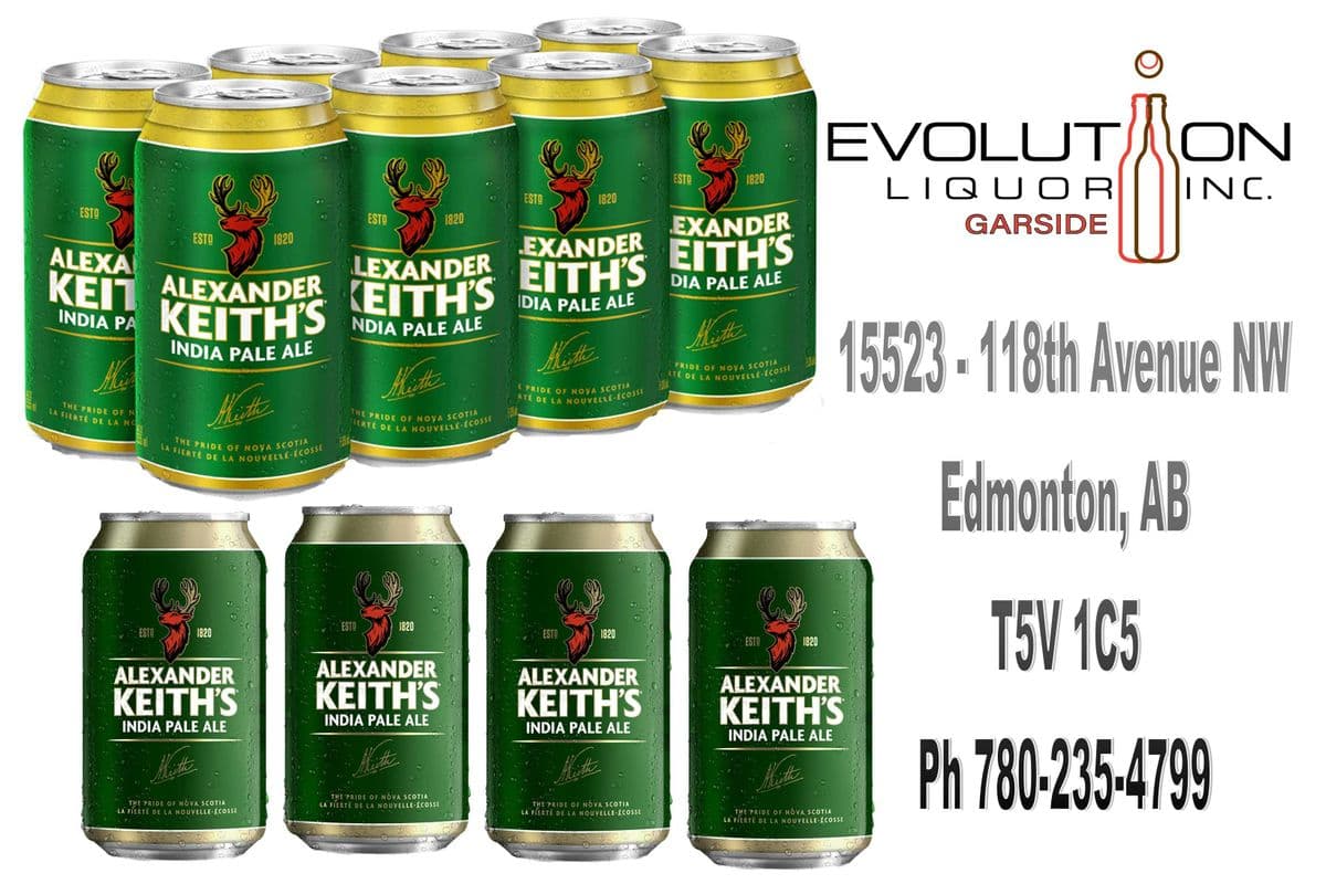 Alexander Keith's India Pale Ale C355-12 (12 x 355ml Can)