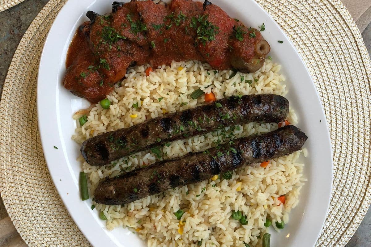 Shish Kafta Dinner