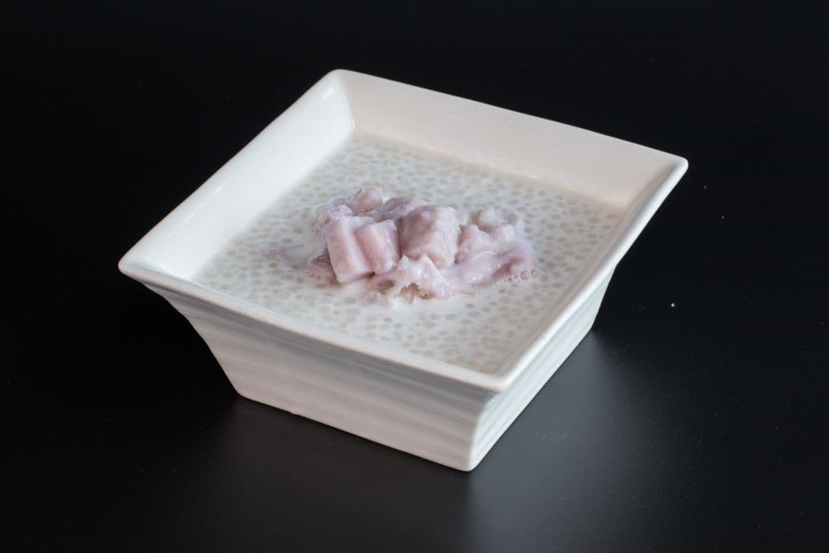 Taro Sago Mixed with Pearl Delight 香芋西米露小丸子
