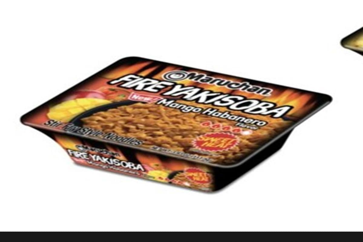 Maruchan fire yakisoba mango habanero