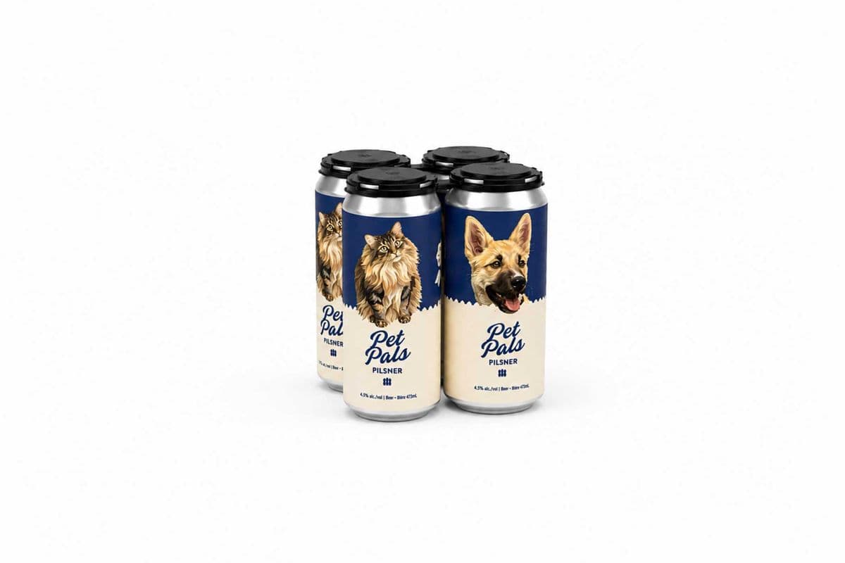 Good Neighbour Brewing Pet Pals Pilsner (4 x 473ml Cans)