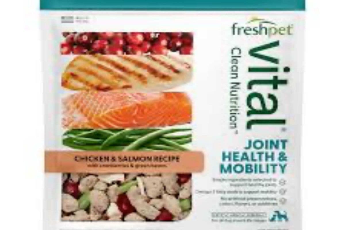 Freshpet- vital- joint Healthy Mobility ( chicken & salmon recipe) (1.5lb)