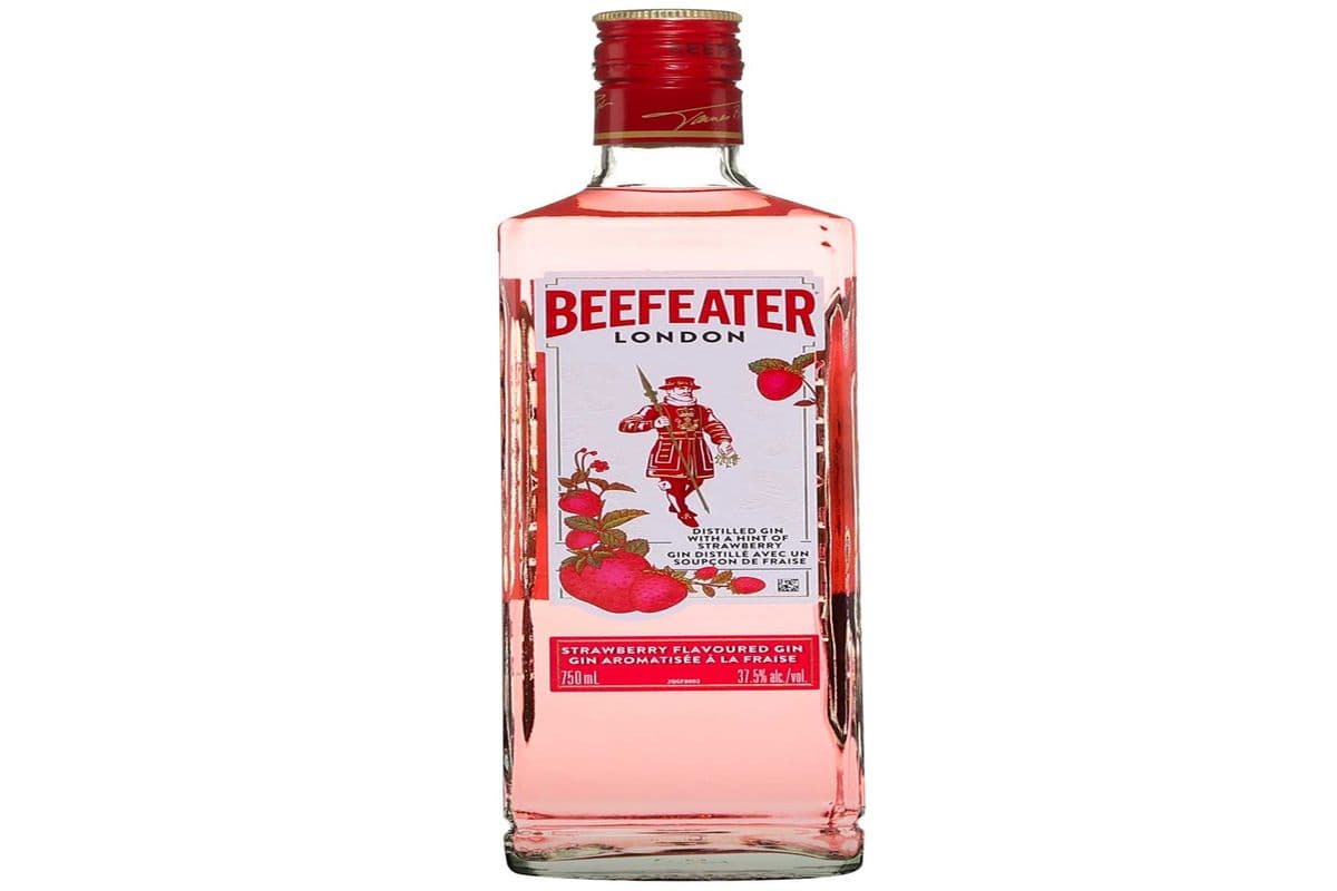 BEEFEATER LONDON PINK STRAWBERRY FLAVOURED GIN 750 ML (1 x 750ML)