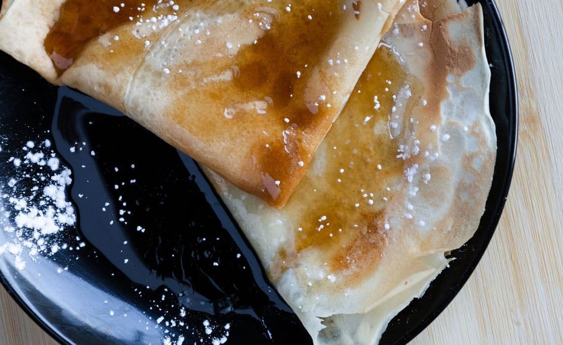 Maple Butter Crepe (V)