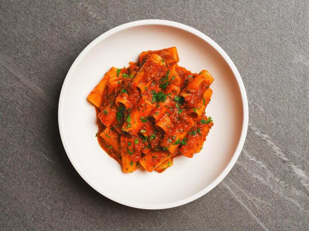 Rigatoni Bolognese