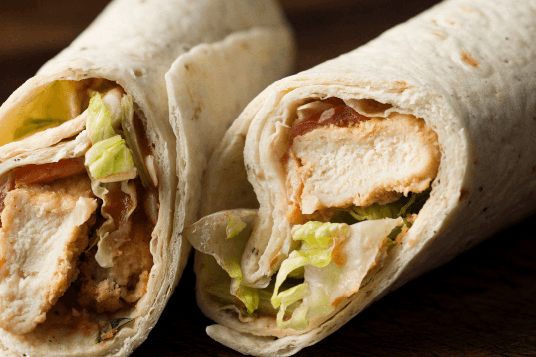 Cajun Chicken Wrap