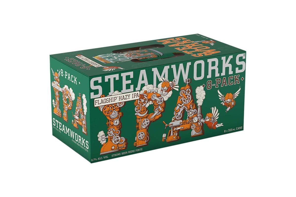 Steamworks Flagship IPA (8 x 355ml can)