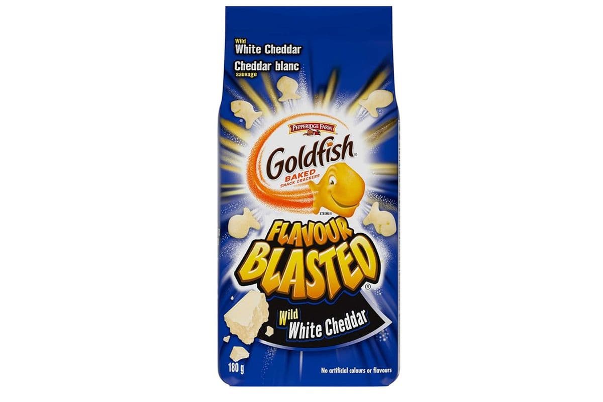 Goldfish Wild White Cheddar (180 g)