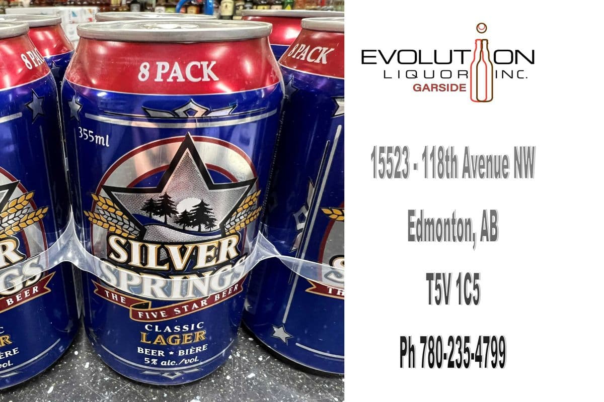 Silver Springs The Five Star Beer Classic Lager C355-04 (4 x 355ml Can)