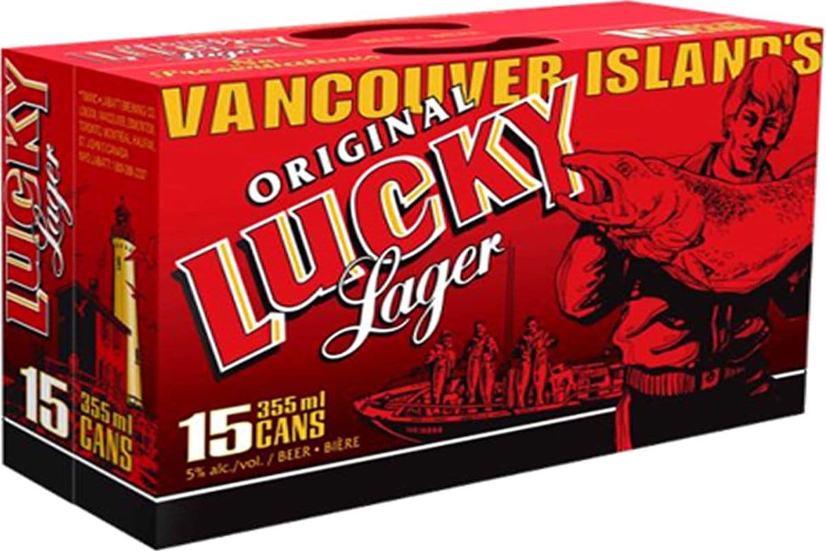 Lucky Lager (15 x 355 ml Cans)