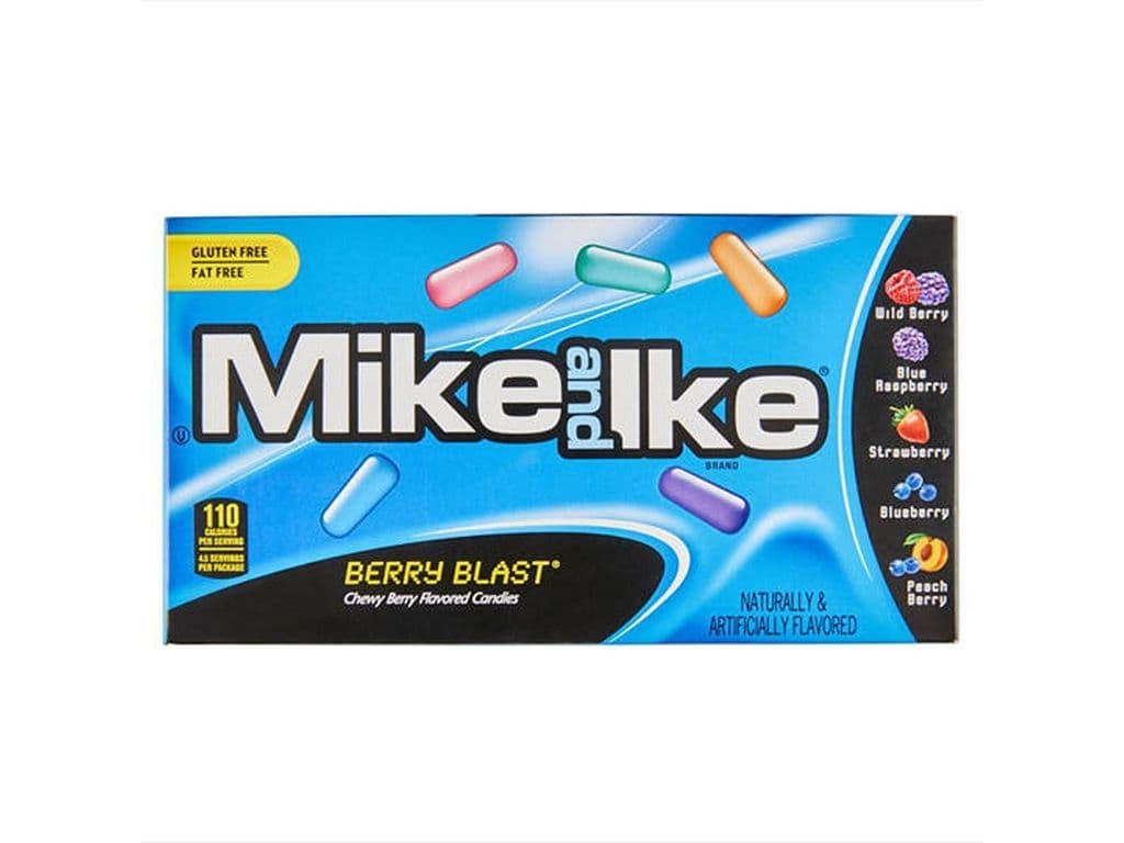 Mike and Ike Berry Blast 120g Fruit Candy Jelly Beans