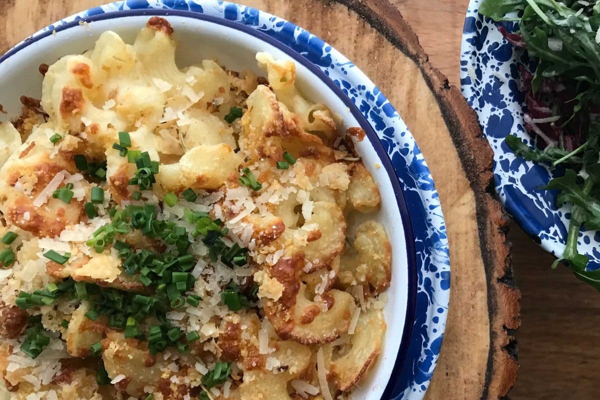 Three Cheese Mac and Cheese