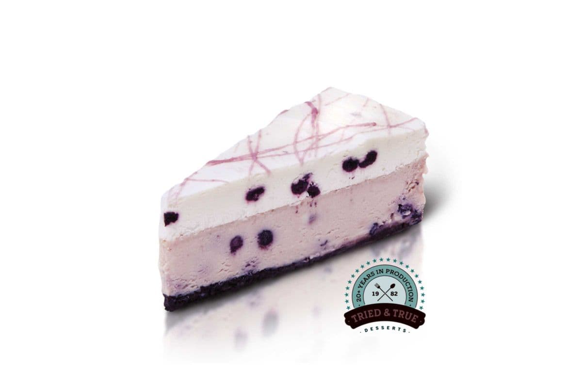 White Chocolate Blueberry Cheesecake