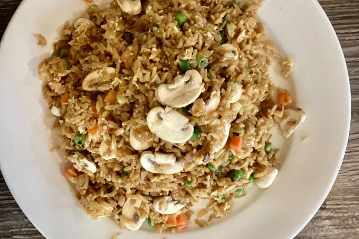 Mushroom Fried Rice