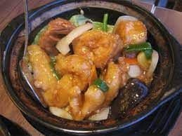 Braised Rock Filet & Tofu in Casserole 紅燒魚球豆腐煲