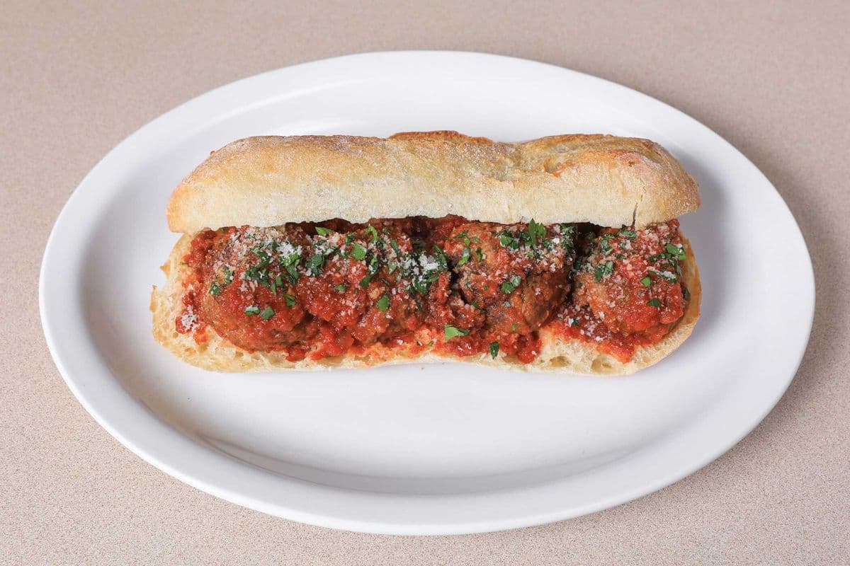 Sandwich aux Boulettes de viande / Meatball Sandwich