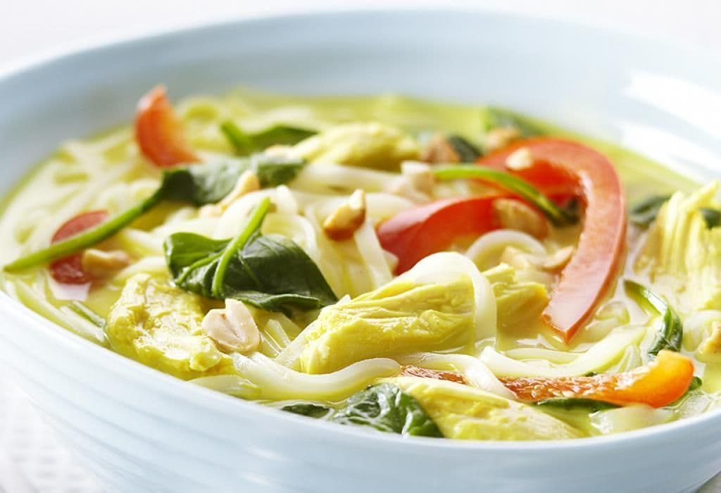 REPAS Soupe Poulet au Cari