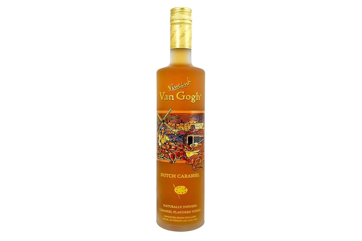 VINCENT VAN GOGH DUTCH CARAMEL VODKA 750 ML (1 x 750 ML)