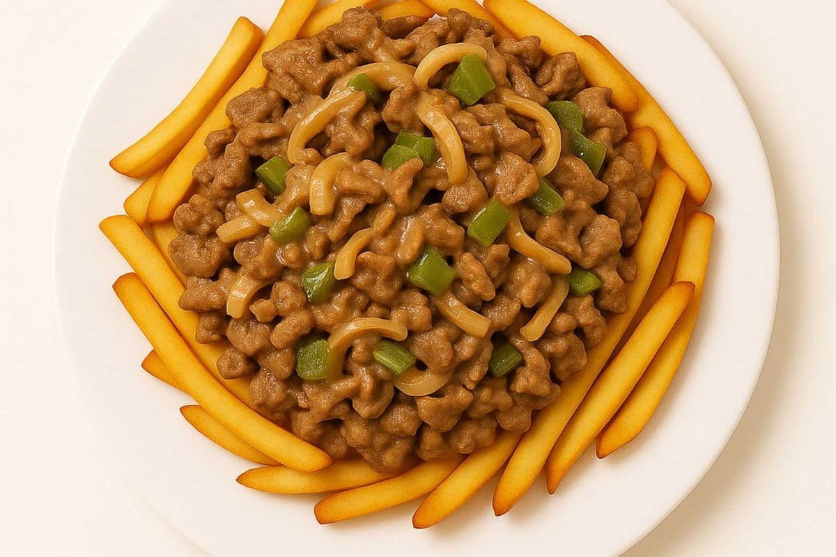 Alley Philly Steak on Fries