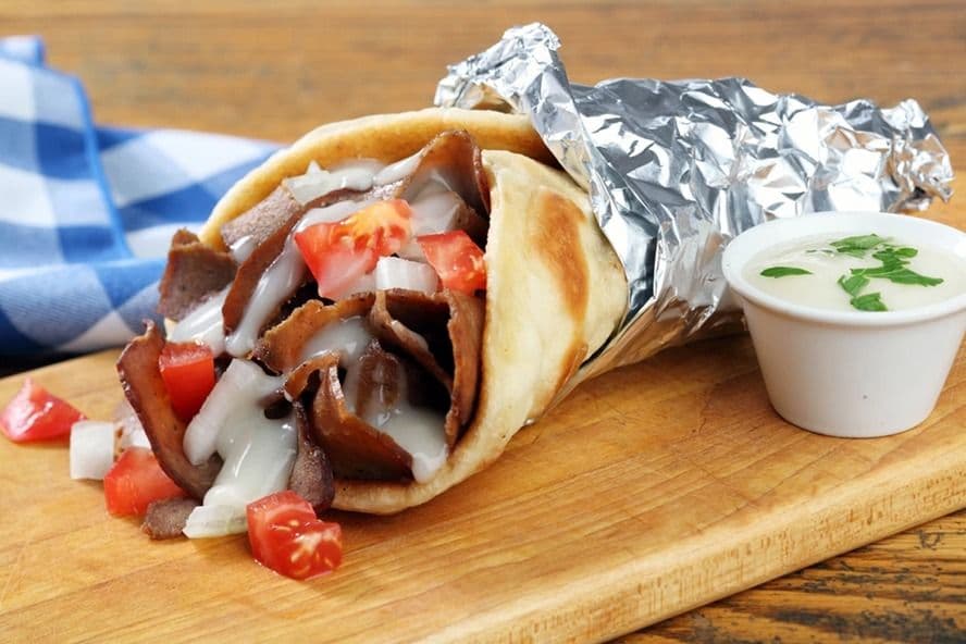 Donair Wrap